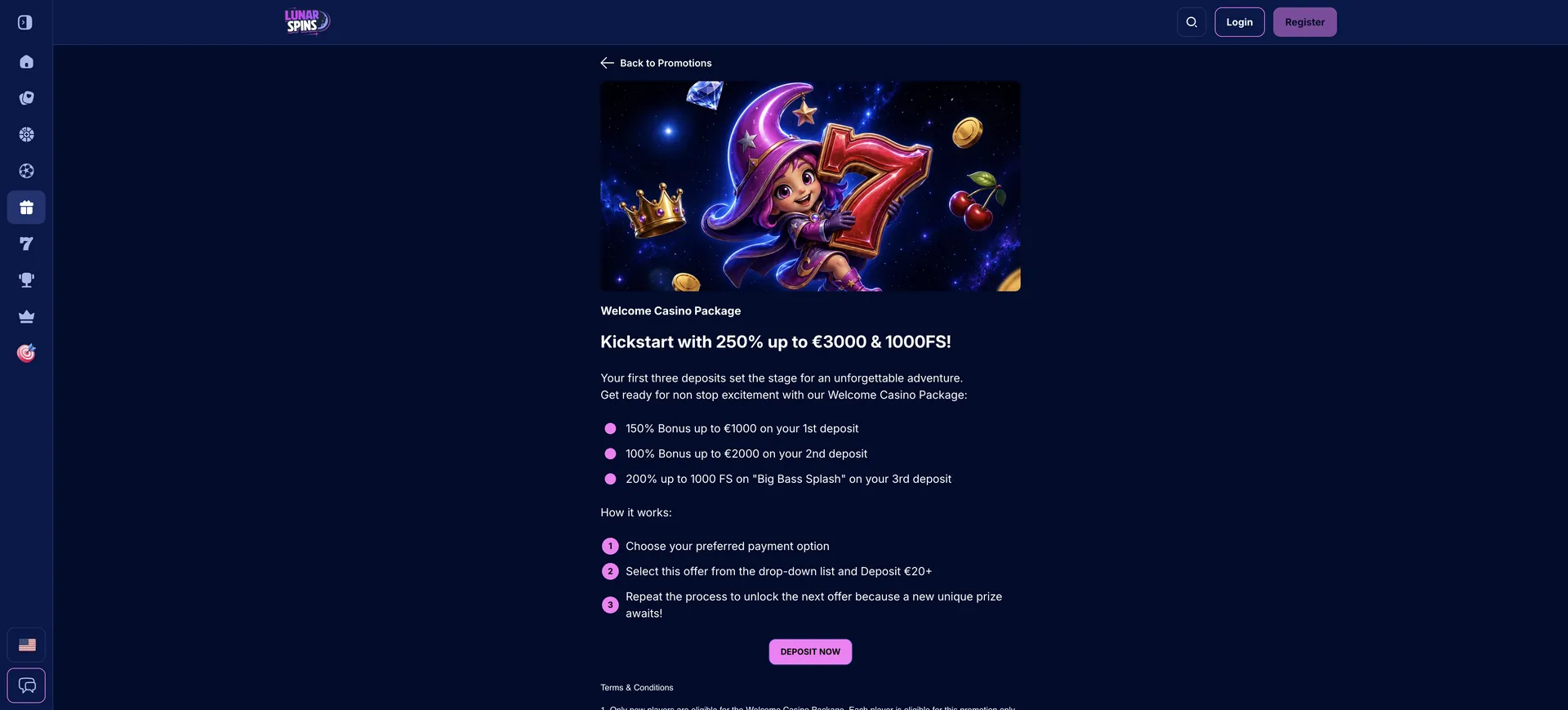 Lunarspins Casino Bonus Lunarspins Casino Bonus